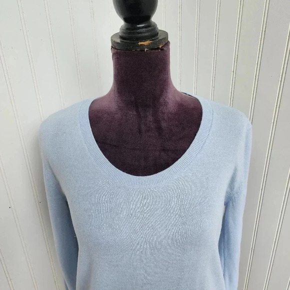 LOFT Women's Blue Lightweight Sweater Womens Soft Stretch Business Casual Sz S - Picture 2 of 12